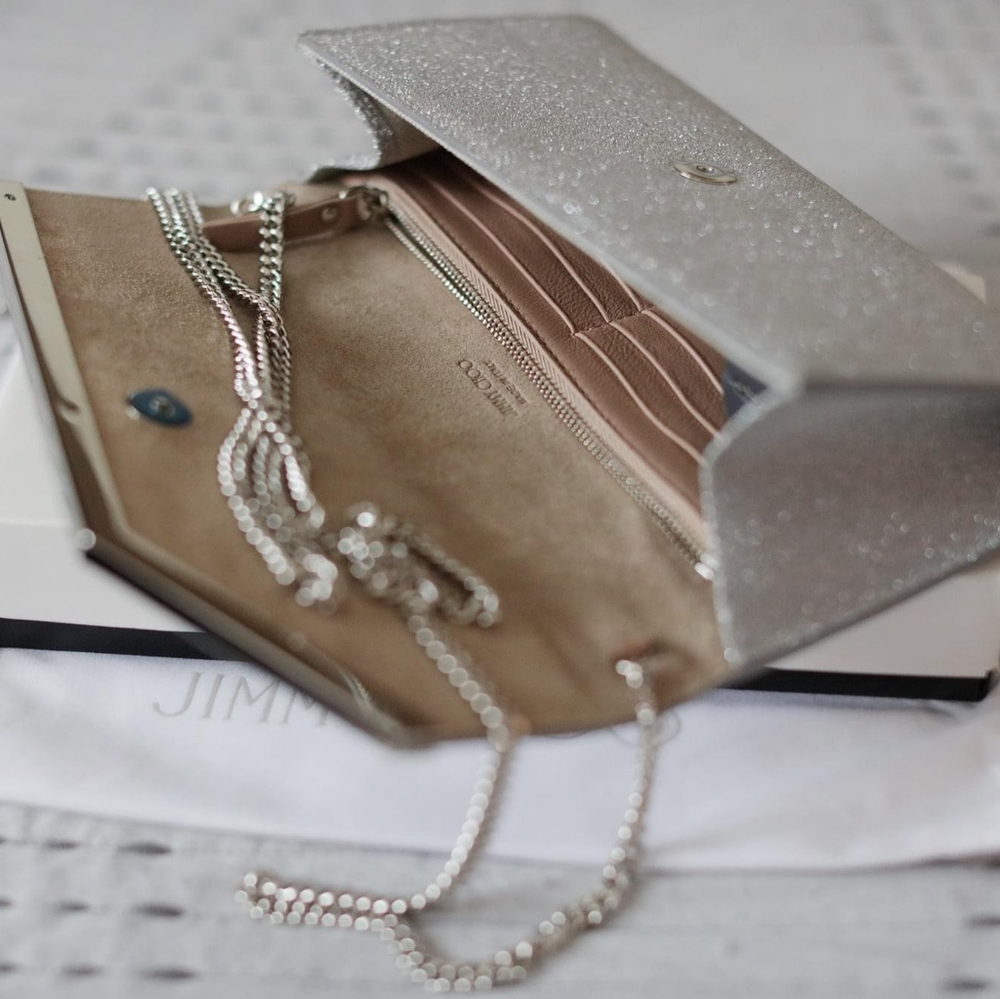 Jimmy Choo Emmie Glitter Bag